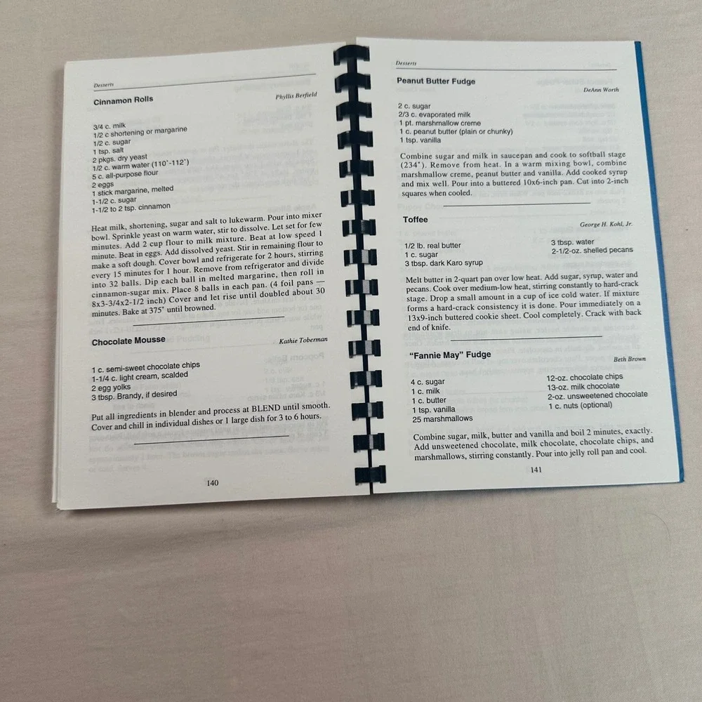 Vintage McLean County Humane Society Cookbook Spiral Bound Recipes Illinois 1993